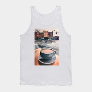 rainy afternoon coffee Tank Top